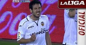 Gol de Dani Parejo (1-0) en el Valencia CF - Málaga CF - HD