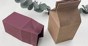 禮物包裝 | 禮物盒折法教學+摺紙牛奶盒子（2021 Update）