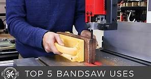 Top 5 Uses for a Band Saw | How to Use a Bandsaw
