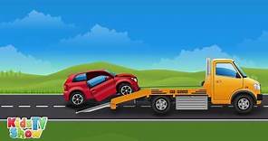 Big Trucks for Kids - Vehicles Compilation for Children - Kids TV Show