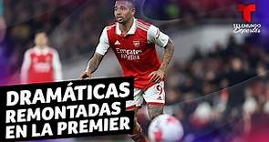 Arsenal: Dramáticas remontadas en la Premier League | Telemundo Deportes