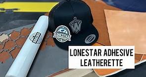 LoneStar Adhesive Leatherette | Testing and Hat Patches