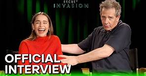 SECRET INVASION (2023) Emilia Clarke & Ben Mendelsohn Official Interview