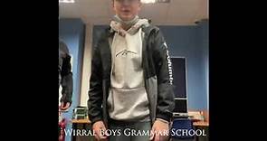 Wirral Boys Grammar School, Western Approaches HQ 80th birthday message.