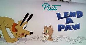 Lend a Paw 1941 Disney Pluto Cartoon Short Film | Mickey Mouse
