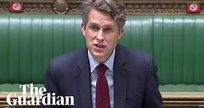Gavin Williamson addresses parliament on Covid schools guidance – watch live