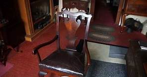 Antique Furniture Queen Anne Chair Circa 1750.