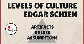 Organizational Culture Edgar Schein