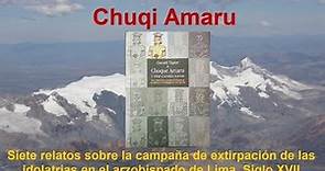 Chuqi Amaru _ Gerald Taylor _ Cuentos en Quechua Sobre la extirpación de idolatrias