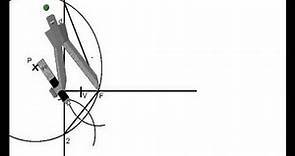 Tangentes a una parabola por un punto P