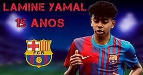 Lamine Yamal | Jogador mais novo de Barcelona aos 15 anos