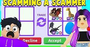 I SCAMMED The BIGGEST SCAMMERS in Adopt Me! (1% FALL FOR THIS)
