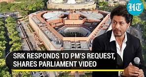 Shah Rukh Khan hails inauguration of new parliament; Calls it a 'Magnificent New Home' | Watch