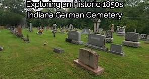 Visiting a 170 YEAR OLD German Cemetery in Indiana (VERY SAD DISCOVERY)