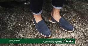 Introducing the Clarks Slaten Free men's shoes