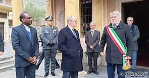 Il principe Alberto II di Monaco visita Isolabona e Apricale