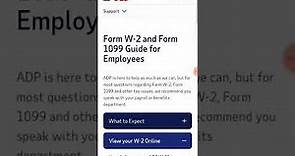 HOW TO GET UR W2, PAY STUB, OR 1099 ONLINE WITH ADP