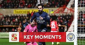 Swindon Town v Manchester City | Key Moments | Third Round | Emirates FA Cup 2021-22