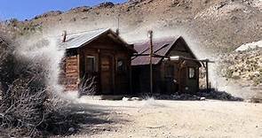 THIS WAS A CRIME SCENE... **TRUE STORY IN THE MOJAVE ABANDONED CABINS**