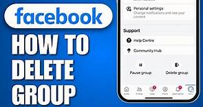 How to Delete a Group on Facebook (2024)