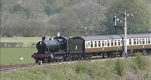 A glorious day at the Llangollen,Railway,20th April 2019