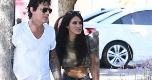 Motley Crue Founder Tommy Lee And Brittany Furlan In Calabasas