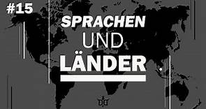 Alemão para iniciantes 15 | Países e idiomas #alemaoonline #deutschonline #alemaodeverdade