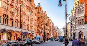 A Look At The Upscale Area of Mayfair in London