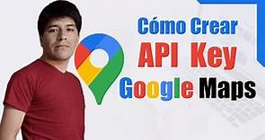 CÓMO Crear Una API KEY de Google MAPS 👉 (PASO A PASO)