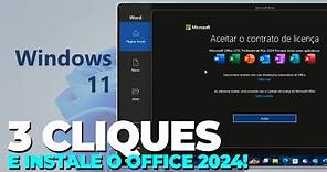 Obtenha AGORA Microsoft Office 2024 (TODOS OS PRODUTOS) COMO INSTALAR A MELHOR VERSÃO DO OFFICE 2024