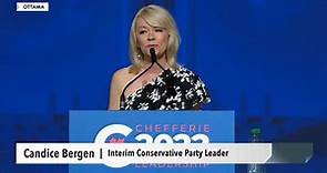 Conservative Leadership: Candice Bergen delivers farewell speech