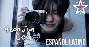 TXT-LOG | YeonJun Vlog en U.S Español Latino | Dubstar Idols