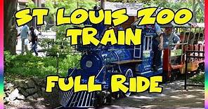 The Saint Louis Zoo Train (full complete ride around the zoo)