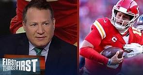 Eric Mangini on Mahomes: I don't understand how nobody can contain him | NFL | FIRST THINGS FIRST