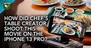How Did David Gelb Do It?? Filming 'Poached' With Only The iPhone 13 Pro