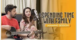 Madhuri Dixit spending time with her Family | Family Jamming Session | Madhuri Dixit Nene