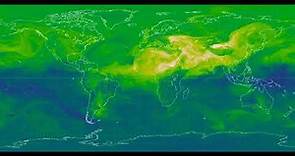 Circulation of dust in the atmosphere