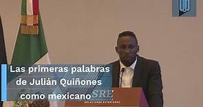 "Los mexicanos nacen donde se les da la gana": las palabras de Julián Quiñones como mexicano