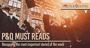 P&Q’s Must Reads: Latest MBA Rankings From U.S. News & World Report
