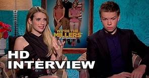 We're The Millers: Emma Roberts and Will Poulter Official Interview | ScreenSlam