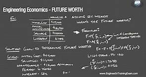 Future Worth - Fundamentals of Engineering Economics