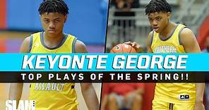 Keyonte George Is Making It Look Easy!! 🔥 Full Spring AAU Highlights