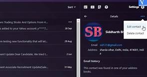 How To Add, View And Edit Yahoo Mail Contacts [2024] - Whatvwant