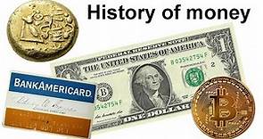 The history of money, finance and banking