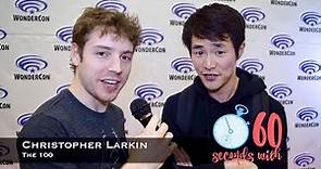 60 Seconds with The 100's Christopher Larkin