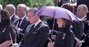 Funeral for Queen Anne of Romania