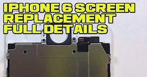 iPhone 6 Screen Replacement - Detailed Tutorial