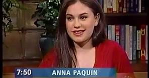 Anna Paquin Interview in 2000