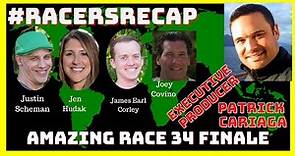Amazing Race Season 34 Episode Finale with Executive Producer Patrick Cariaga Racers Recap