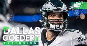 Eagles, TE Dallas Goedert agree to four-year contract extension through 2025